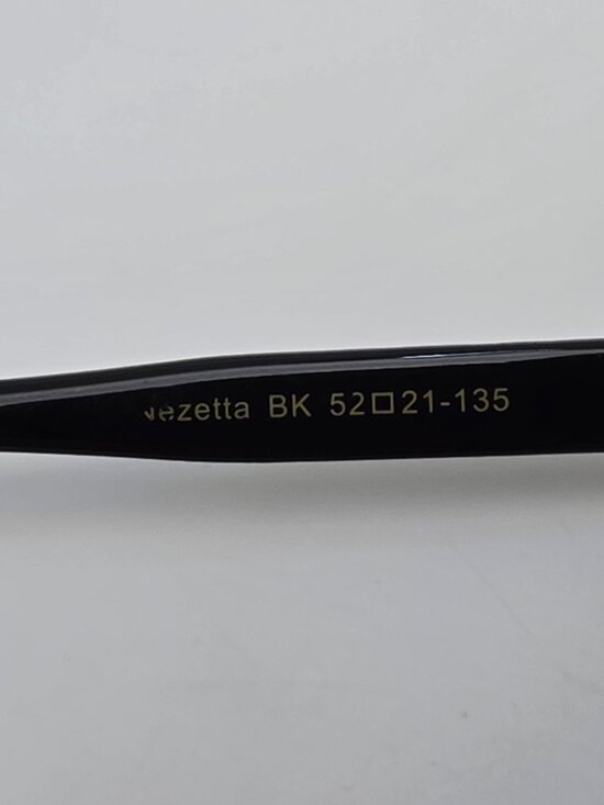 Vera Wang Nezetta Black Cat Eye Sunglasses FRAME ONLY w/ Case 52-21-135 main image 4